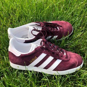 Adidas Gazelles - WORN ONCE! WOMENS 9 , MENS 7